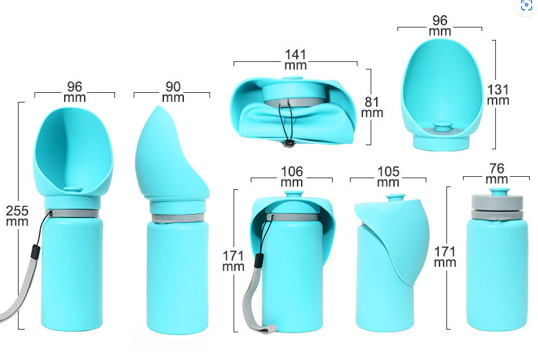 SlurpBuddy Portable Pet Water Bottle