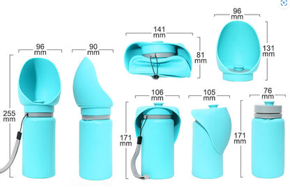 SlurpBuddy Portable Pet Water Bottle